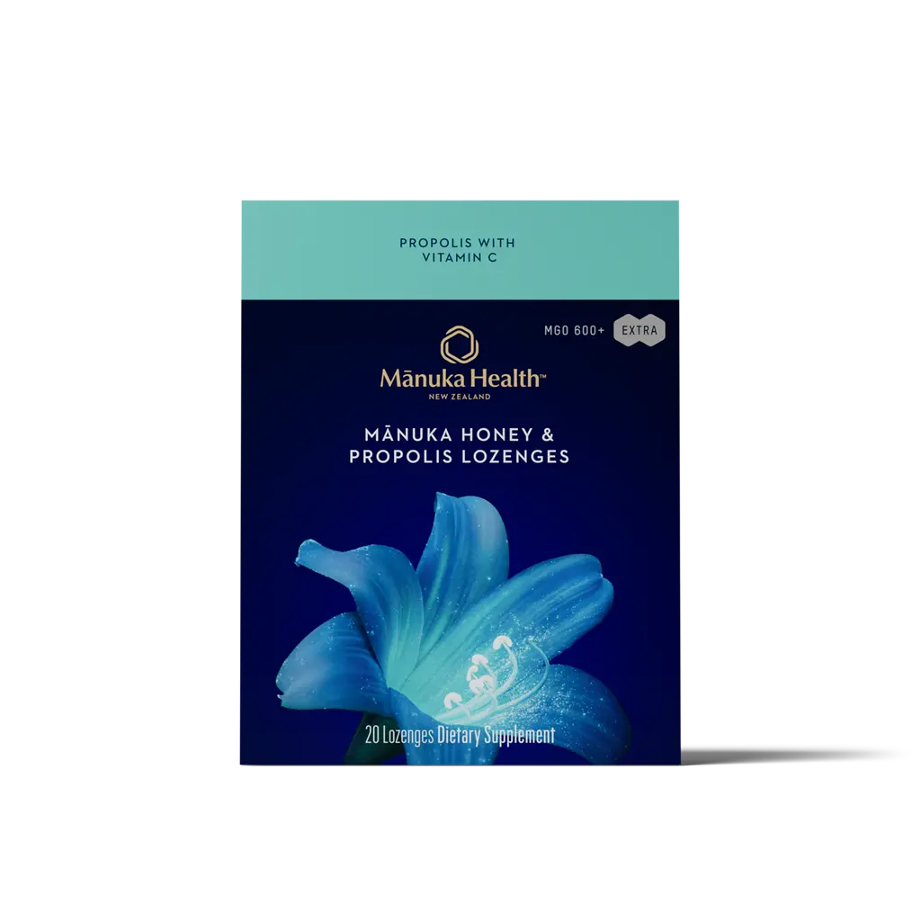 Manuka honey & Propolis Lozenges with Vitamin C – Manuka Health