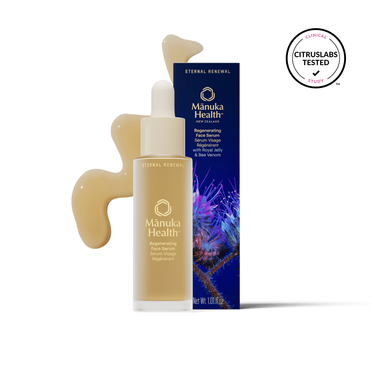 Eternal Renewal Face Serum | Royal Jelly, Manuka Honey, Bee Venom Eternal Renewal Face Serum | Royal Jelly, Manuka Honey, Bee Venom