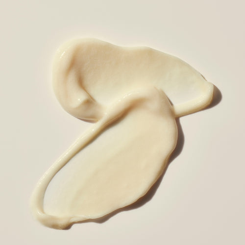 Swatched Pro Vitality Face Cream on a light background.