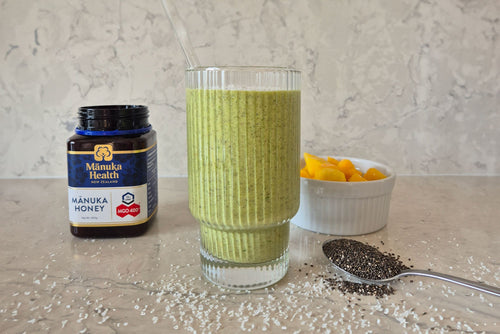 Recipe: Tropical Mānuka Honey Gut-Loving Smoothie