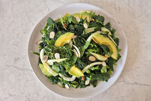 Recipe: Green Salad with Mānuka Honey Lemon Dressing