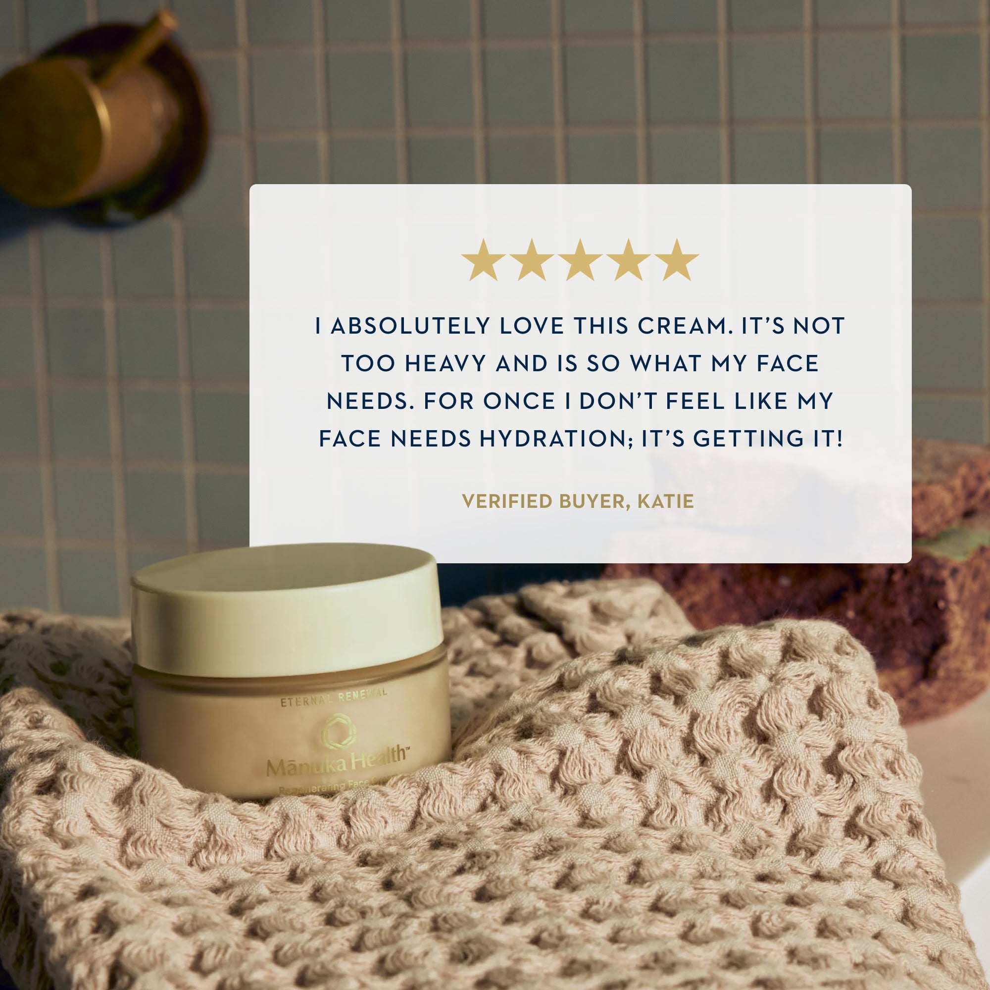 Eternal Renewal Face Cream | Royal Jelly, Manuka Honey, Bee Venom