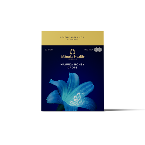 Manuka Honey Lemon Lozenges with Vitamin C