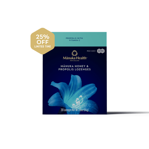 Manuka honey & Propolis Lozenges with Vitamin C