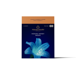 Manuka Honey Lemon & Ginger Lozenges with Vitamin C