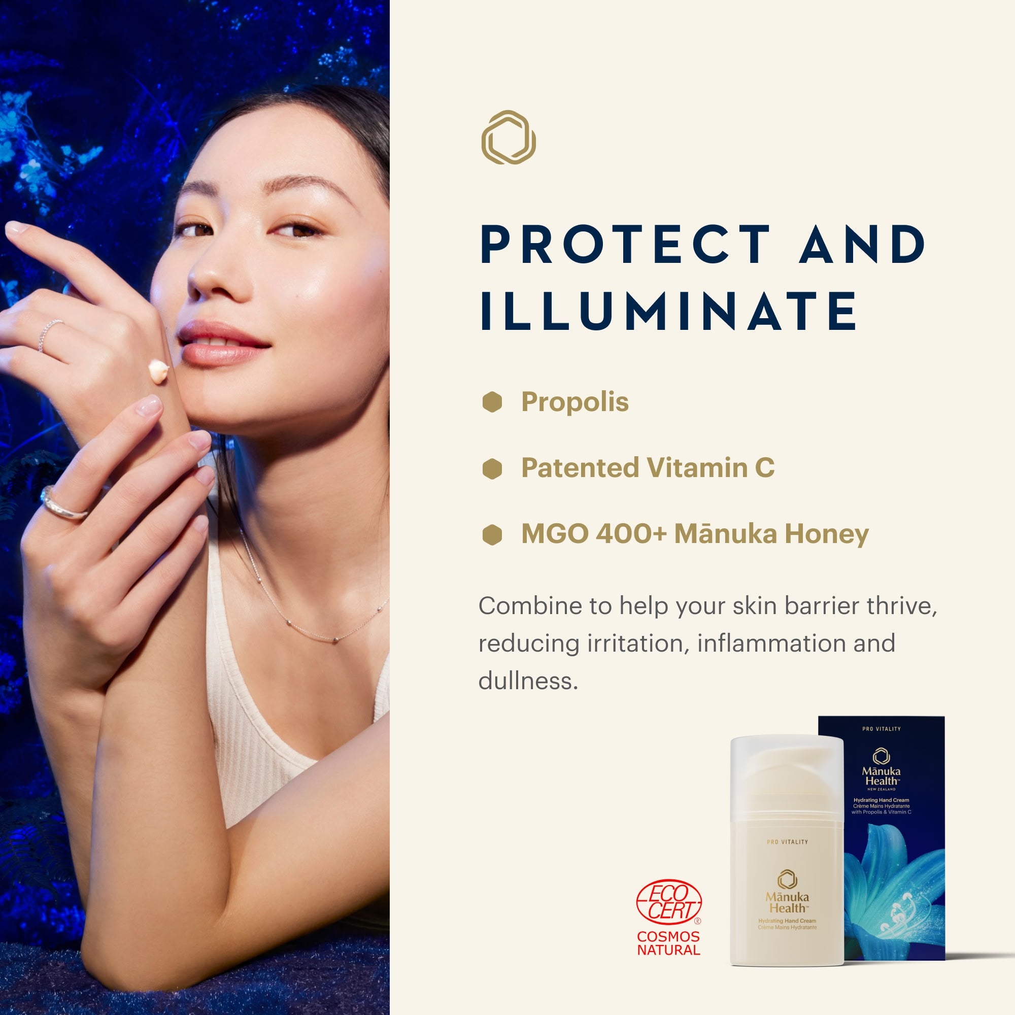 Pro Vitality Hand Cream | Propolis and Manuka Honey – Manuka Health