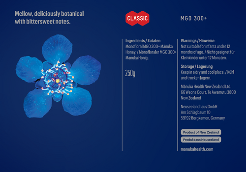 MHNZ Honey Classic 300+ 250g Postcard